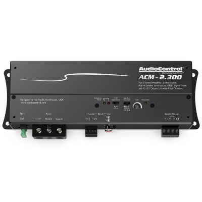Micro Amplificator Audio Control ACM-2.300, 2 x 150 watts, in 2 sau 4 ohm, clasa D, 2 canale