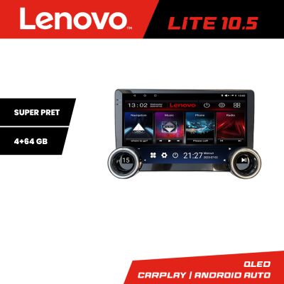Navigatie Fiat 500L 2012-2017 Kit-500L Lenovo  8 core 4+64 10.5 inch Incell 1K android Wifi 5Ghz gps internet  C