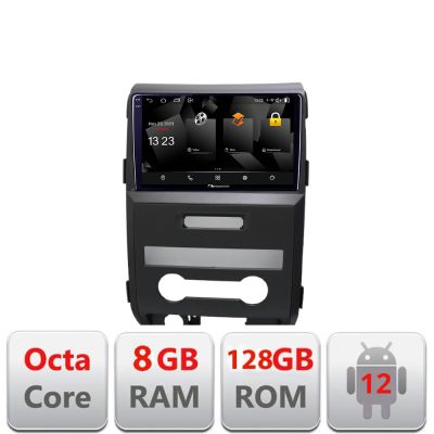 Navigatie Ford F150 2008-2014 Android Octa Core Qualcomm 2K Qled 8+128 DTS DSP 360 4G Optical