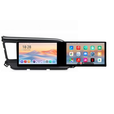 Navigatie Hyundai Elantra 2018- Kit-1581 Edotec 2 ecrane  8 core 4+128 21.6 inch Incell android Wifi 5Ghz gps internet