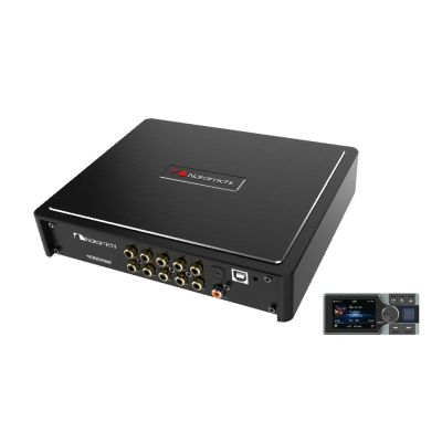 Amplificator cu DSP si DSD player Nakamichi NDSD250 4x50 watts in 4 ohmi 10 canale fibra optica usb DSD 256 / 512