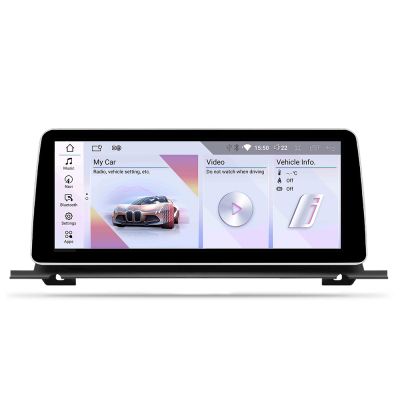 Navigatie BMW Seria 5 F07 GT 2016-2017 cu ecran EVO Android ecran 12.3" 8+128 4G BT