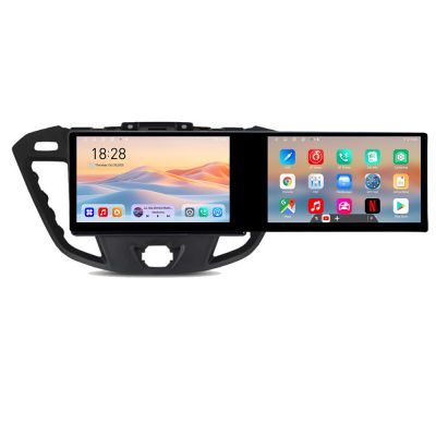 Navigatie Ford Transit Kit-845 Edotec 2 ecrane  8 core 4+128 21.6 inch Incell android Wifi 5Ghz gps internet