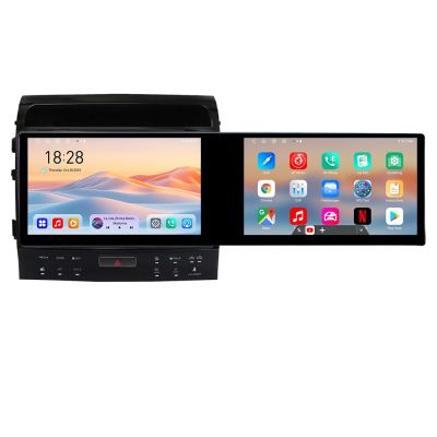 Navigatie Toyota Landcruiser 200 V8 2007-2015 cu navi si 360 Edotec 2 ecrane  8 core 4+128 21.6 inch Incell android Wifi 5Ghz gps internet  KIT-381-360