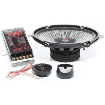 Set 2 Difuzoare componente, Audio System R 507 EVO 2, 100 watts, 127x178 mm, 5"x7", 3 ohm, FORD COMPO