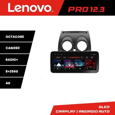 Navigatie Nissan Qashqai K-499 Lenovo PRO 8+256 12.3 inch qled android 4G DSP gps internet  8Core