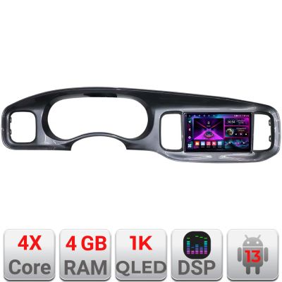 Navigatie Dodge Charger 2011-2014  dedicata Android radio gps internet 4+64 InCell Display 1K kit-charger+EDT-E209-RK