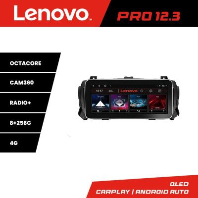Navigatie Citroen Jumpy Toyota Proace Peugeot Traveller Lenovo PRO 8+256 12.3 inch qled android 4G DSP gps internet