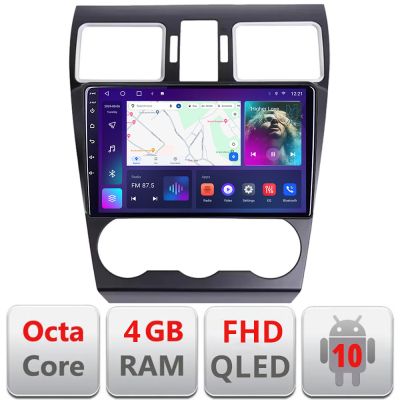 Navigatie Subaru Forester XV dedicata Android QLED octa core 4+64 4G DSP FHD carplay android auto radio gps internet Android kit-062-2019+EDT-E309v3