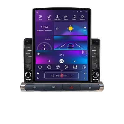Navigatie Citroen C3 2017-2024 ecran color de fabrica dedicata Ouad core 4+32 ecran vertical 9.7" DSP 360 FHD AHD Android radio gps internet  Kit-+EDT-E709
