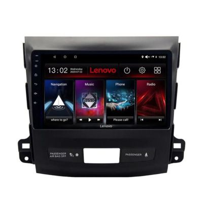 Navigatie Mitsubishi Outlander 2010 Lenovo Kit-056 8 core 6+128 GB Android Waze USB Navigatie Internet Youtube Radio v1