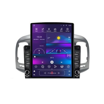 Navigatie Hyundai Accent 2006-2012 G-Accent ecran tip TESLA 9.7" cu Android Radio Bluetooth Internet GPS WIFI 4+32GB D