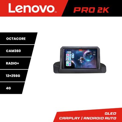 Navigatie BMW Seria 3 E90 fara ecran de fabrica 8 core QLED 2K 12+256 360 Android Waze USB Navigatie Internet Youtube Radio Lenovo