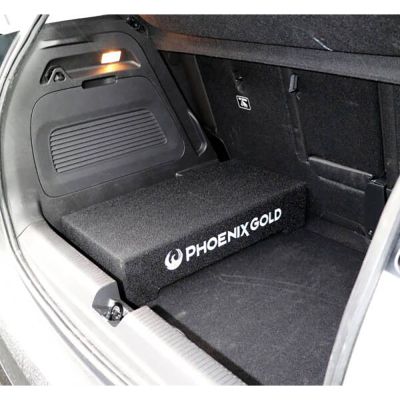 Subwoofer pasiv cu incinta, Phoenix Gold, 500 w rms, 1000 w max, difuzor 2x12", 2x2 ohm