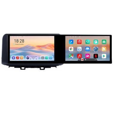 Navigatie Hyndai Kona Kit-1058 Edotec 2 ecrane  8 core 4+128 21.6 inch Incell android Wifi 5Ghz gps internet