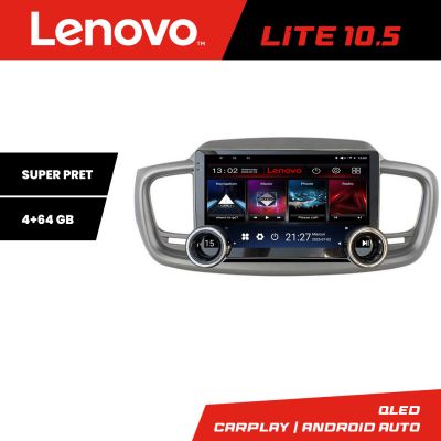 Navigatie KIA Sorento 2015-2018 Manual Kit-6528 Lenovo  8 core 4+64 10.5 inch Incell 1K android Wifi 5Ghz gps internet 32
