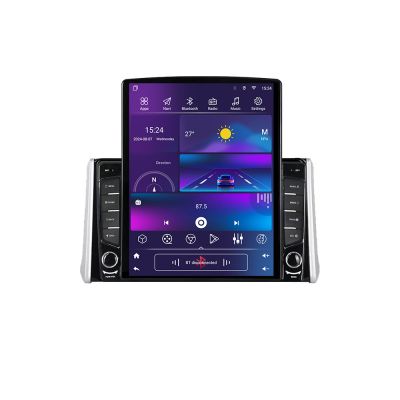 Navigatie Toyota Rav4 2018- G-RAV4 ecran tip TESLA 9.7" cu Android Radio Bluetooth Internet GPS WIFI 4+32GB DSP 4G Oct v1
