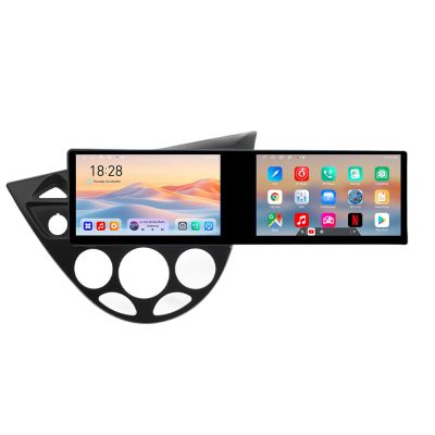Navigatie Ford Focus 1 1998-2004 Edotec 2 ecrane  8 core 4+128 21.6 inch Incell android Wifi 5Ghz gps internet  kit-focus1