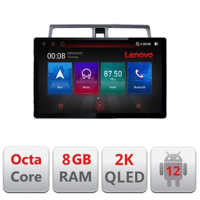 Navigatie Suzuki Swift 2003-2010 N-SWIFT ecran 13" 2K 8+128 Android Waze USB Navigatie 4G 360 Toslink Youtube R