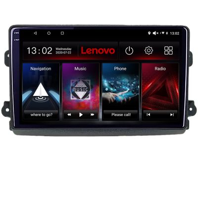 Navigatie Fiat Ducato 2021- Lenovo QLED 1K 4+64 WIFI 5Ghz carplay android auto Android KIT-ducato2024+EDT-LITE-D4-9-4+64
