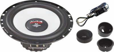 Set 2 Difuzoare componente, Audio System M 165 EVO 2, 90 watts, 165 mm, 6.5", 3 ohm, eficienta ridicata
