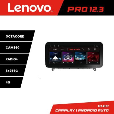 Navigatie Mercedes W204 2008-2012 K-W204 Lenovo PRO 8+256 12.3 inch qled android 4G DSP gps internet