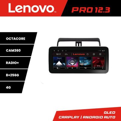 Navigatie Toyota Prado J150 2018- K-1065 Lenovo PRO 8+256 12.3 inch qled android 4G DSP gps internet