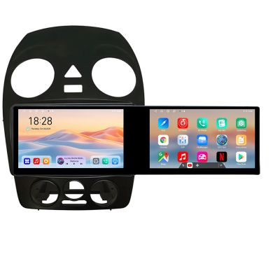 Navigatie VW Beetle 2005-2010 Edotec 2 ecrane  8 core 4+128 21.6 inch Incell android Wifi 5Ghz gps internet  KIT-beetle-old