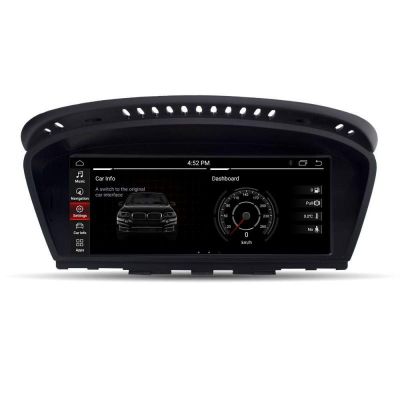 Navigatie BMW Seria 5, 3, 6 EDT-E60-CCC-QUALCOMM cu Android 10 procesor Qualcomm 4+32GB