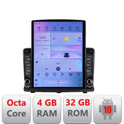 Navigatie Opel Antara G-019 ecran tip TESLA 9.7" cu Android Radio Bluetooth Internet GPS WIFI 4+32GB DSP 4G Octa Core