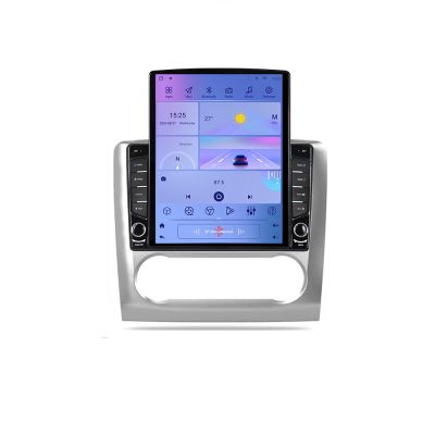 Navigatie Ford Focus clima automata G-140-automatic ecran tip TESLA 9.7" cu Android Radio Bluetooth Internet GPS WIFI