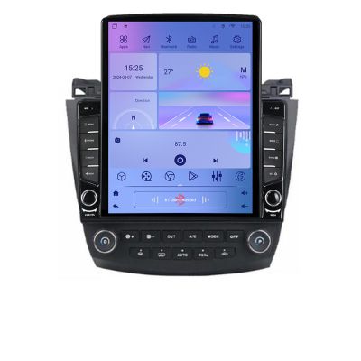 Navigatie Honda Accord 2004-2008 H-accord ecran tip TESLA 9.7" cu Android Radio Bluetooth Internet GPS WIFI 4+32GB DSP