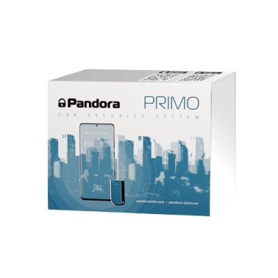 Alarma auto pe cheie Pandora Primo cu 2 tag-uri bluetooth 5.0, aplicatie PANDORA BT, senzor de temperatura
