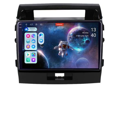 Navigatie Toyota LandCruiser 2008-2015 Lenovo Kit-381 8 core QLED 2K 12+256 360 Android Waze USB Navigatie Internet Youtube Radio