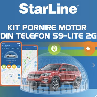Kit pornire motor Smart Start Ferrari * Toate, aplicatie telefon 2G (montaj inclus)