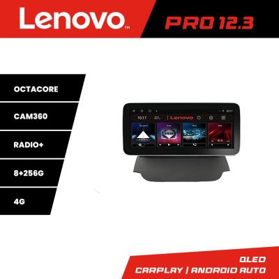 Navigatie Ford Ecosport 2017- K-ECOSPORT Lenovo PRO 8+256 12.3 inch qled android 4G DSP gps internet