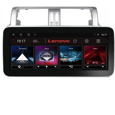 Navigatie Toyota Landcruiser J150 Prado 2014-2017 K-065 Lenovo PRO 4+64 12.3 inch qled android 4G DSP gps internet et GPS W