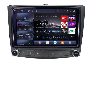Navigatie Lexus IS 2005-2011 Edotec Kit- IS 8 core QLED 2K 16+512GB 360 Android Waze USB Navigatie Internet Youtube Radio