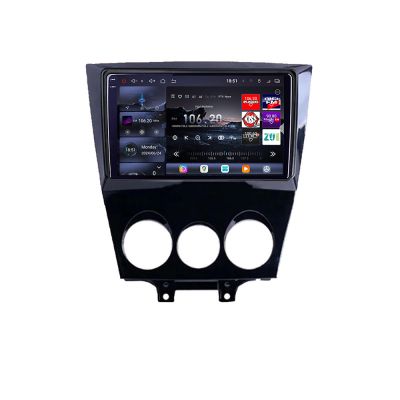 Navigatie Mazda RX8 2003-2008 Android radio gps internet 8 core QLED 2K 16+512GB 360 Edotec