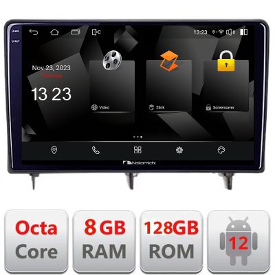 Navigatie Honda Civic 2022- Nakamichi NAM5960PRO Octa core 8+128 carplay android auto radio gps internet