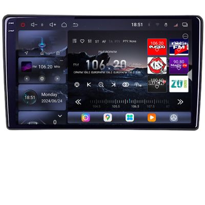 Navigatie Ford Focus C-max S-max Galaxy Mondeo unitati ovale Qled 2K Octa Core 16+512GB LTE 4G DSP Wifi 5Ghz android auto carplay radio gps internet kit-ford-oval+EDT-E809-2K