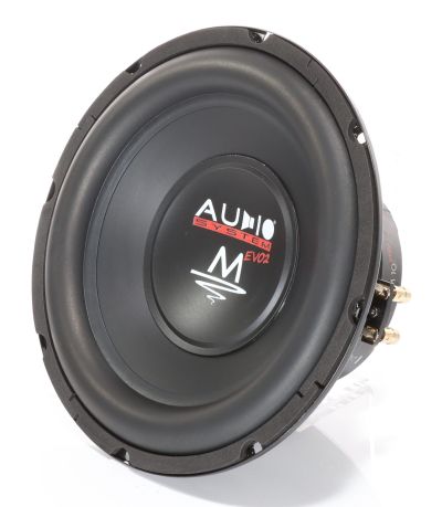 Subwoofer fara incinta Audio System M 10 EVO2-D4, 250 watts, 2x2 ohm, 300mm, 12"