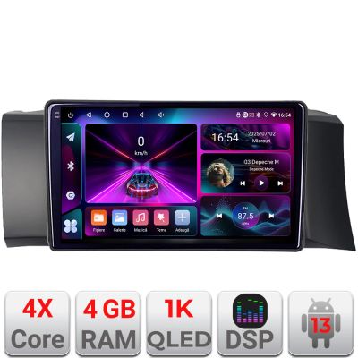 Navigatie Subaru BRZ 2012-2021 Toyota GT 86 2012-2021 Android radio gps internet 4+64 InCell Display 1K KIT-BRZ+EDT-E209-RK