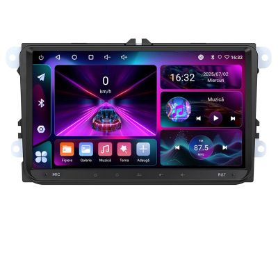 Navigatie VW Skoda Seat Edotec Incell 9 inch 1K  4+64 carplay android auto radio internet Wifi 5Ghz EDT-E205-RK