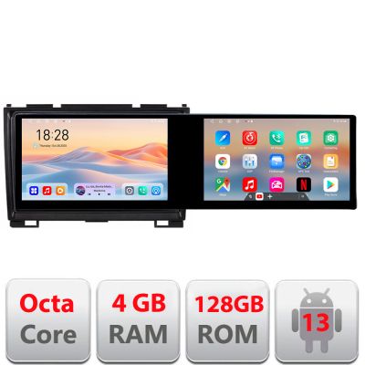 Navigatie Hummer H2 2008-2009 Edotec 2 ecrane  8 core 4+128 21.6 inch Incell android Wifi 5Ghz gps internet  v2