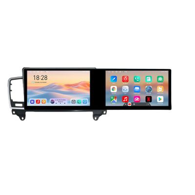 Navigatie Mercedes ML W166 NTG4.5 Kit-W166 Edotec 2 ecrane  8 core 4+128 21.6 inch Incell android Wifi 5Ghz gps internet