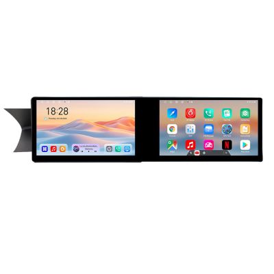 Navigatie Mercedes GLK 2011-2014 NTG4.5 Edotec 2 ecrane  8 core 4+128 21.6 inch Incell android Wifi 5Ghz gps internet  Kit-w204-N45