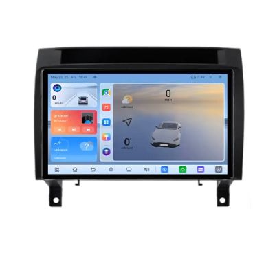 Navigatie Mercedes SLK 2004-2011 C-SLK Android 8 Core 2.2 Ghz 8+128 Qled 1K ADAS 4G LTE GPS 360 KIT-SLK+EDT-E409V3