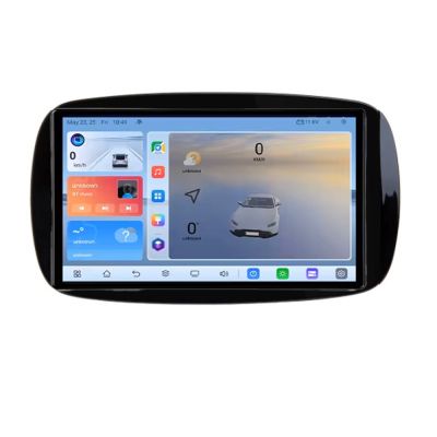 Navigatie Smart For Two 2015- C-Smart15 Android 8 Core 2.2 Ghz 8+128 Qled 1K ADAS 4G LTE GPS 360 KIT-SMART15+EDT-E409V3