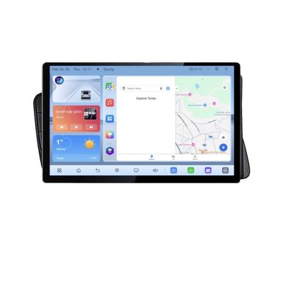 Navigatie dedicata Audi A4 2008-2016 NON-MMI N-A4 Edonav ecran 13" 1K 4+64 Android Waze USB Navigatie 4G 360 Toslink Youtube R